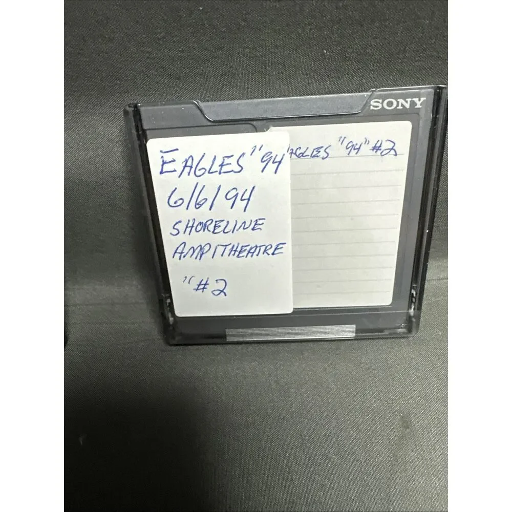 3 Sony's First Minidisc Used Recorded, Pink Floyd, Eagles”94” 3 Disc’s